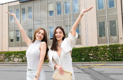 Hồ Ngọc Hà, Kim Lý và Hoa hậu Hoàn Vũ Pia Wurtzbach tham quan xưởng chế tác Bulgari ở Thụy Sỹ