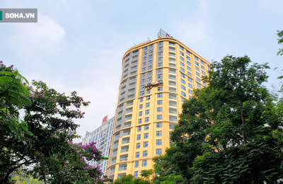 Ngắm tòa nhà dát vàng 24K "từ chân đến nóc" khủng nhất Hà Nội đang hoàn thiện