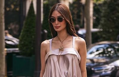 'Ái nữ nhà tài phiệt' Heart Evangelista rạng rỡ tại show thời trang hè