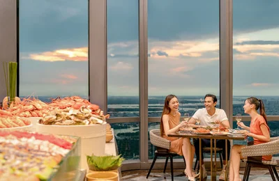 Thưởng thức ẩm thực thượng hạng cùng Oriental Pearl và Renaissance Riverside Saigon
