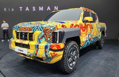 Ảnh thực tế bán tải Kia Tasman