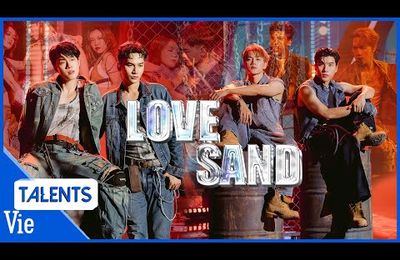 Nóng như sa mạc, team HIEUTHUHAI "quậy bung nóc" với Love Sand trên sân khấu Anh trai say hi