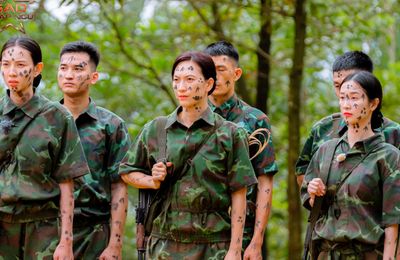 Hoa hậu Thùy Tiên, rapper Pháo lăn xả cứu nạn trong tập 2 Sao nhập ngũ 2024
