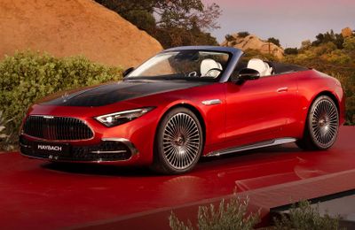 Cận cảnh mẫu mui trần 2 cửa đầu tiên của Maybach