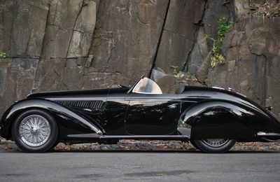 Siêu xe cổ Alfa Romeo 8C 2900B Lungo Spider được đấu giá với mức khởi điểm khoảng 500 tỷ đồng