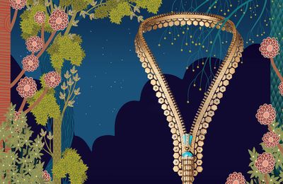 Vòng cổ Zip Necklace hình dây kéo: Đỉnh cao sáng tạo và thủ công của Van Cleef & Arpels