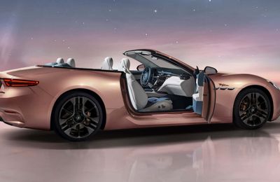 Maserati GranCabrio Folgore Tignanello: Xe mui trần hạng sang chạy điện "có 1 không 2"