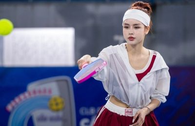 Những bóng hồng xinh đẹp trên sân pickleball ở Hà Nội
