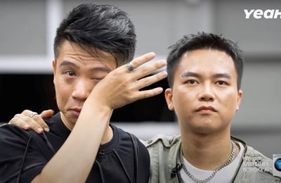 Các nghệ sĩ khóc vì chia tay các anh trai vượt ngàn chông gai