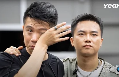 Các nghệ sĩ khóc vì chia tay các anh trai vượt ngàn chông gai
