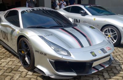 Dàn siêu xe của ông Đặng Lê Nguyên Vũ tập hợp trước Gumball 3000