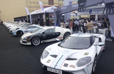 Gumball 3000 sẵn sàng tại TP.HCM với hàng trăm siêu xe