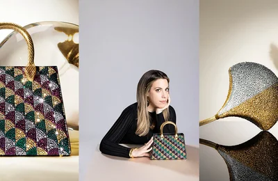 Mary Katrantzou và những chiếc túi xách diệu kỳ