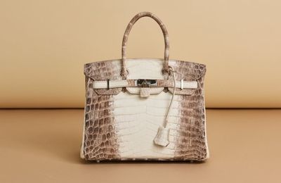 Sự thật về túi Hermès da cá sấu 'bạch tạng'