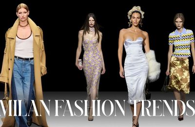6 xu hướng thời trang nổi bật tại Milan Fashion Week Xuân Hè 2025
