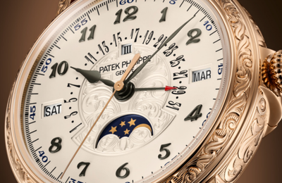 Tuyệt phẩm điêu khắc Retrograde Perpetual Calendar Rare Handcrafts