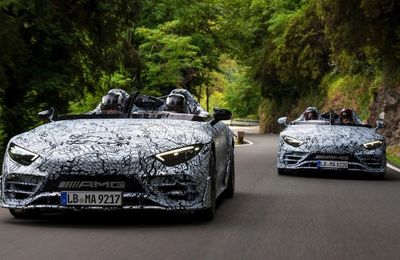 Siêu xe Mercedes-AMG PureSpeed chạy thử trên đường, sắp được bàn giao