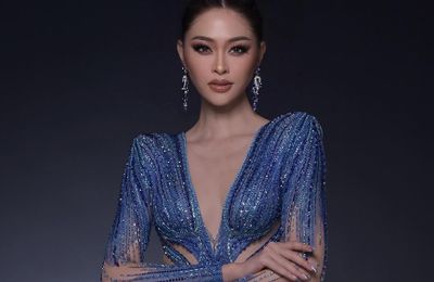 Miss Universe Malaysia 2024 diện thiết kế của Nguyễn Minh Tuấn