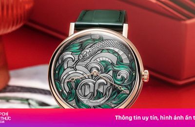 'Ông lớn' đồng hồ rục rịch đón năm con Rắn 2025