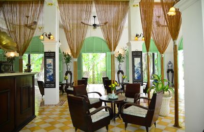Có một nhà hàng Tiền Giang mang đậm kiến trúc Đông Dương