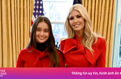 'Tiểu công chúa Nhà Trắng' như bản sao Ivanka Trump