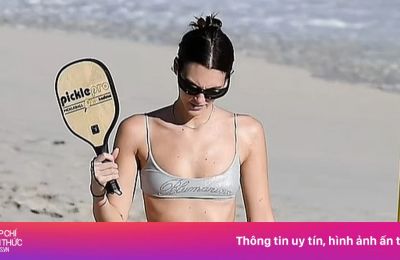 Bạn gái Leonardo DiCaprio khoe thân hình săn chắc