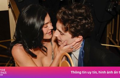 Kylie Jenner tình tứ với Timothée Chalamet