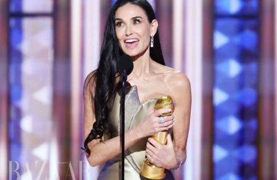Demi Moore mất 4 thập kỷ để đạt giải thưởng điện ảnh hàn lâm