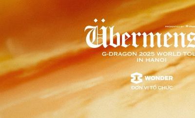 G-DRAGON 2025 WORLD TOUR [Übermensch] mở bán vé Day 2 tại 8Wonder Ocean City
