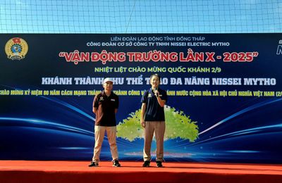 Không gian thể thao đa năng cho công nhân, người lao động tại Đồng Tháp