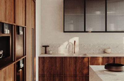 Định hình không gian bếp hiện đại cùng đá nhân tạo