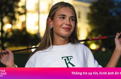 Cháu nội ông Trump bị chỉ trích vì quảng cáo áo golf ở Nhà Trắng
