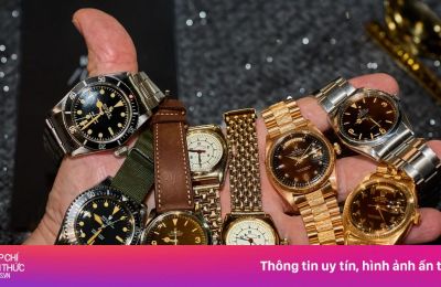 Gà rán, waffle và 'kho báu' đồng hồ cổ 25 triệu USD