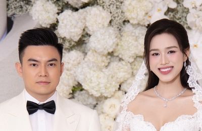 Tiệc cưới ở Hà Nội của Đỗ Thị Hà và Tổng giám đốc Tập đoàn Sơn Hải
