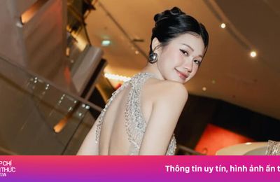 Vợ Đoàn Văn Hậu khoe lưng trần quyến rũ