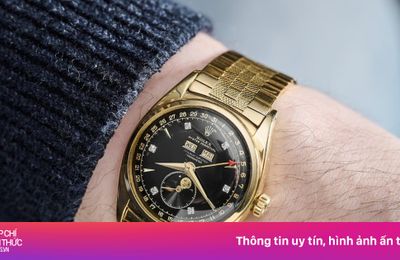 Chiếc đồng hồ Rolex đắt thứ 3 thế giới, lập kỷ lục 6,2 triệu USD