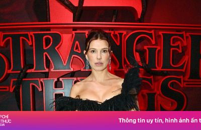 Sao Stranger Things đeo trang sức thảm đỏ xa xỉ từ Chopard