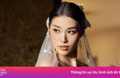 'Hoa khôi bóng chuyền' thử sức váy cưới