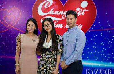 Tiên Nguyễn cùng gia đình và vị hôn phu đóng góp 10 tỷ đồng khắc phục thiệt hại hậu bão lũ