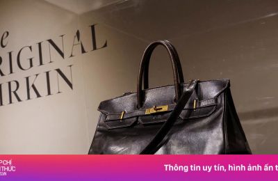 Túi Hermès Birkin đắt nhất lịch sử lần đầu lộ diện ở Nhật Bản