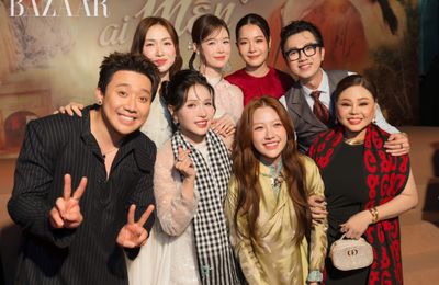 Showbiz Việt diện áo dài, áo bà ba dự công chiếu phim Ai Thương Ai Mến