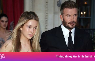 Con gái David Beckham 'chín ép'?
