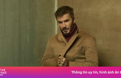 Beckham lịch lãm trong bộ sưu tập thu - đông của Boss