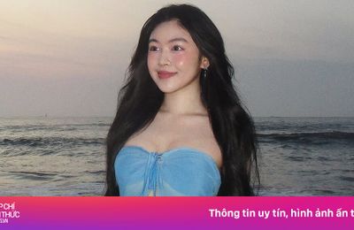 'Ái nữ' nhà Quyền Linh khoe dáng đồng hồ cát