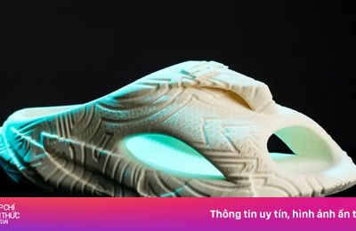 Đôi dép 3D đầu tiên trên thế giới do AI thiết kế