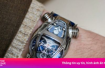 Đồng hồ 170.000 USD mang dáng hình siêu xe 4 bánh