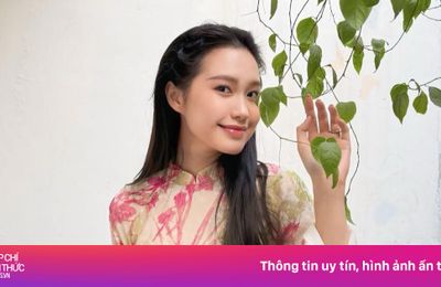 Vợ Quang Hải, Đoàn Văn Hậu 'giữ chuỗi' 3 ngày liên tiếp mặc áo dài