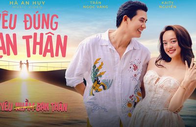 Kaity Nguyễn và Trần Ngọc Vàng hưởng tuần trăng mật ngọt ngào trong MV Yêu đúng bạn thân