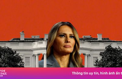 Melania Trump khác lạ khi trở lại Nhà Trắng