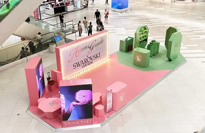 Swarovski thắp sáng thủ đô hà nội bằng không gian pop-up huyền ảo tại TTTM Lotte Mall West Lake